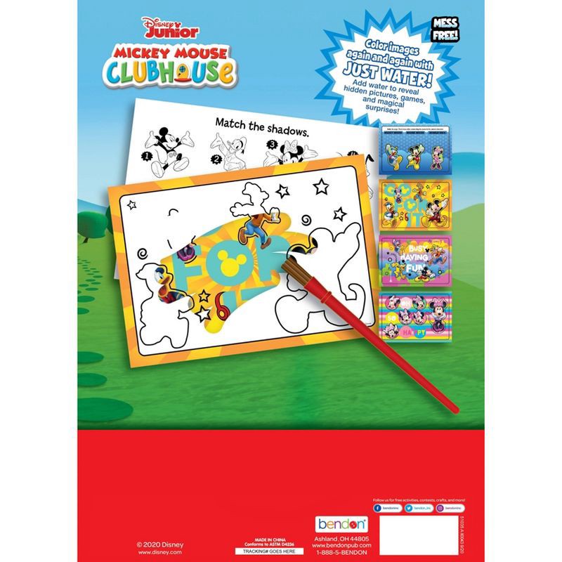 Disney Junior Disney Jr Imagine Ink Water Surprise with Paintbrush 1 ct