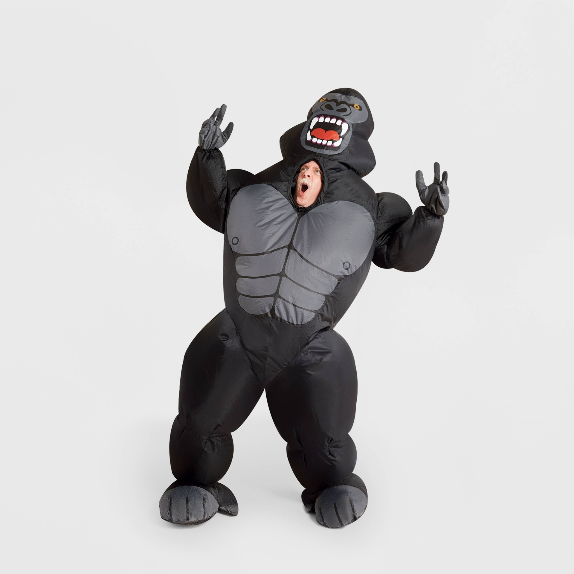 slide 1 of 1, Adult Inflatable Gorilla Halloween Costume One Size - Hyde & EEK! Boutique, 1 ct