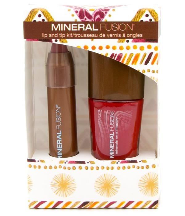 slide 1 of 1, Mineral Fusion Lip & Tip Kit, Glam, 1 ct