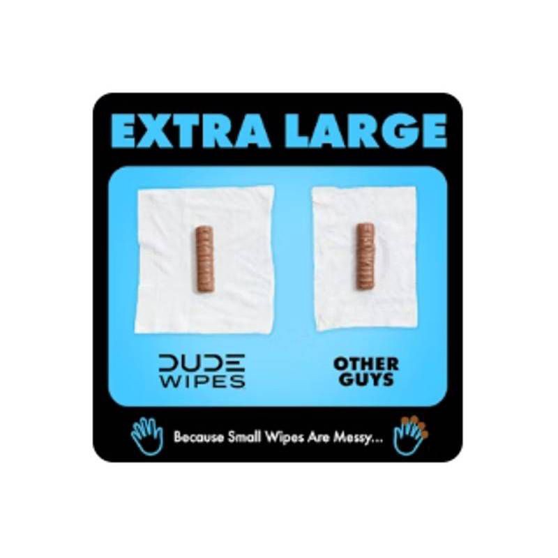 slide 7 of 7, Dude Wipes Fragrance Free Flushable Wipes - 3pk/48ct, 3 ct, 48 ct