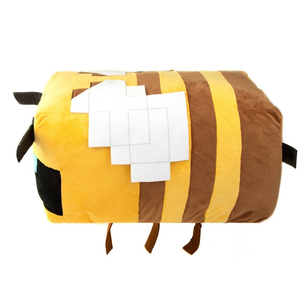 slide 2 of 4, Minecraft Oversized Bee Pillow Buddy Yellow, 1 ct