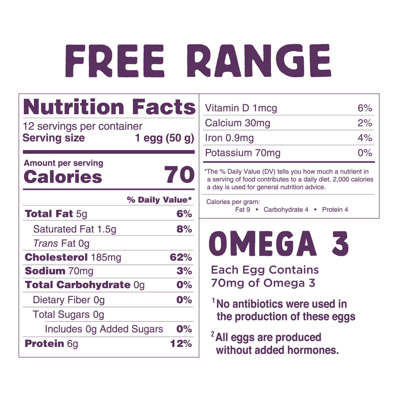 slide 3 of 4, Nellie's Free-Range Grade A Large Brown Eggs - 12ct, 12 ct