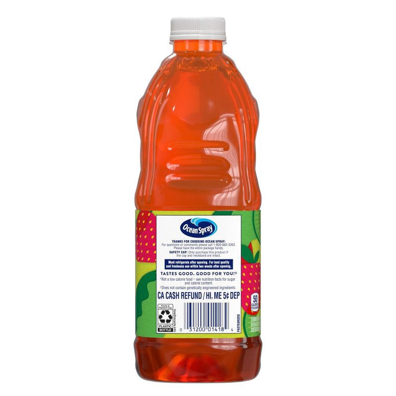 slide 4 of 5, Ocean Spray Growing Goodness Cran Kiwi Strawberry Juice Drink - 64 fl oz Bottle, 64 fl oz