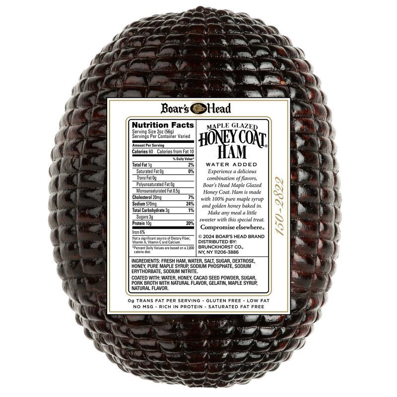 slide 3 of 4, Boar's Head Maple Honey Ham - Deli Fresh Sliced - price per lb, per lb