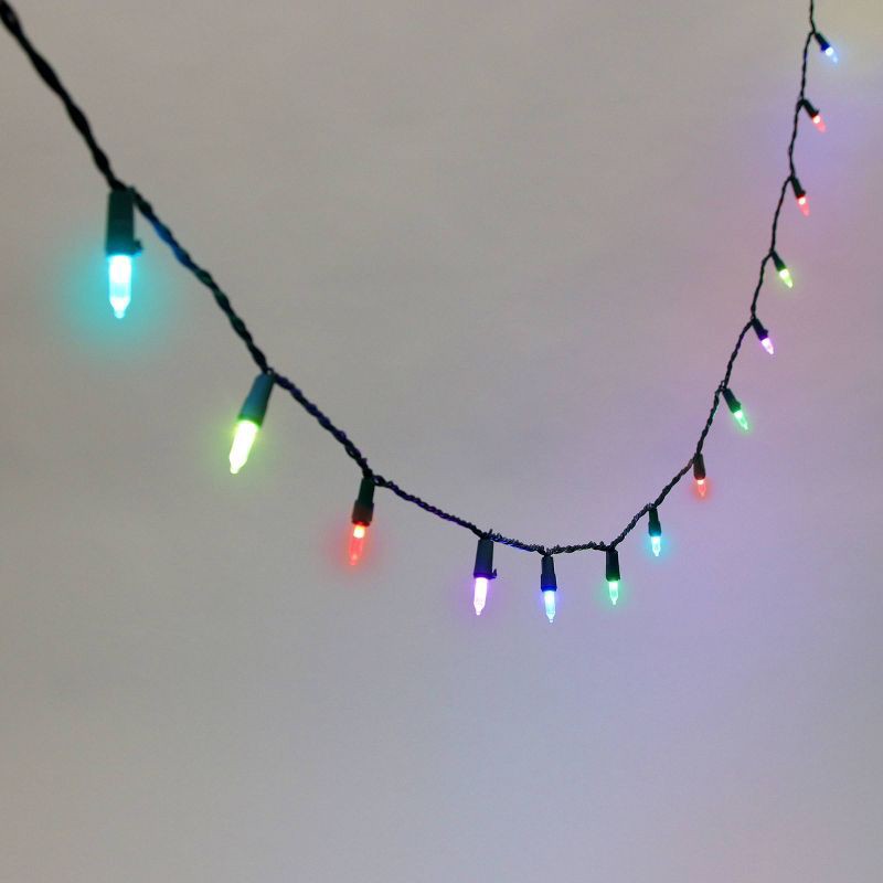 slide 1 of 5, Philips 150ct LED App-Controlled Color Change Create Motion Mini String Lights Multicolor with Green Wire, 150 ct