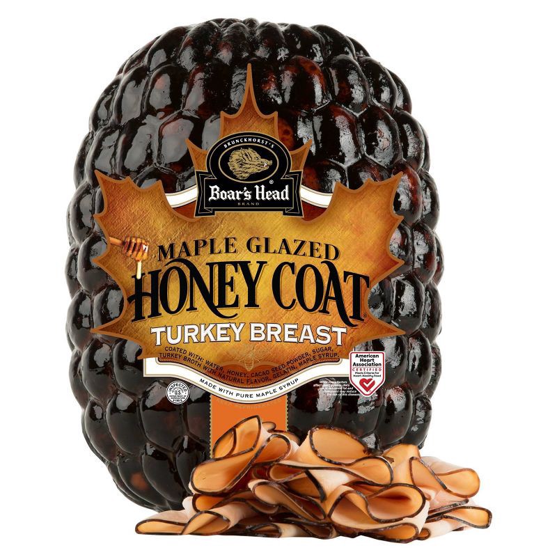 slide 1 of 3, Boar's Head Maple Honey Turkey - Deli Fresh Sliced - price per lb, per lb