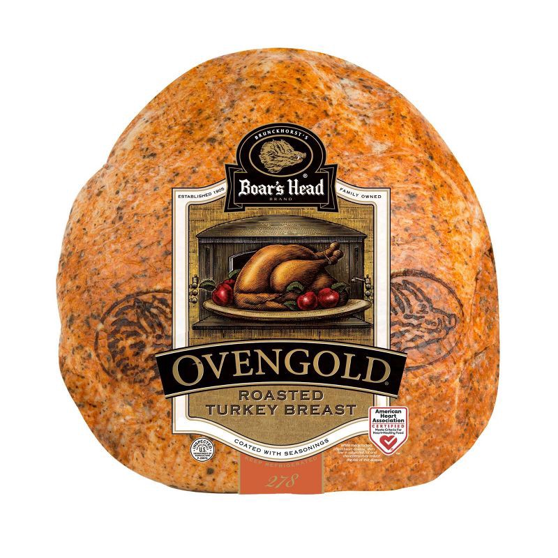 slide 2 of 6, Boar's Head Ovengold Turkey - Deli Fresh Sliced - price per lb, per lb