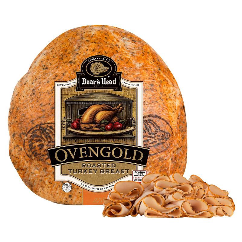 slide 1 of 6, Boar's Head Ovengold Turkey - Deli Fresh Sliced - price per lb, per lb