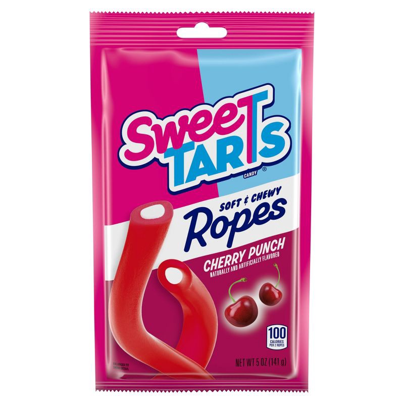 slide 2 of 9, SweeTARTS Ropes Cherry Punch Peg Candy - 5oz, 5 oz
