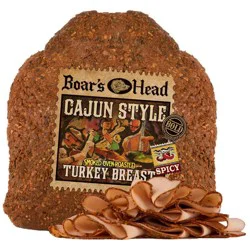 Boar's Head Bold Cajun Smoked Turkey Breast - 3.5lbs - price per lb