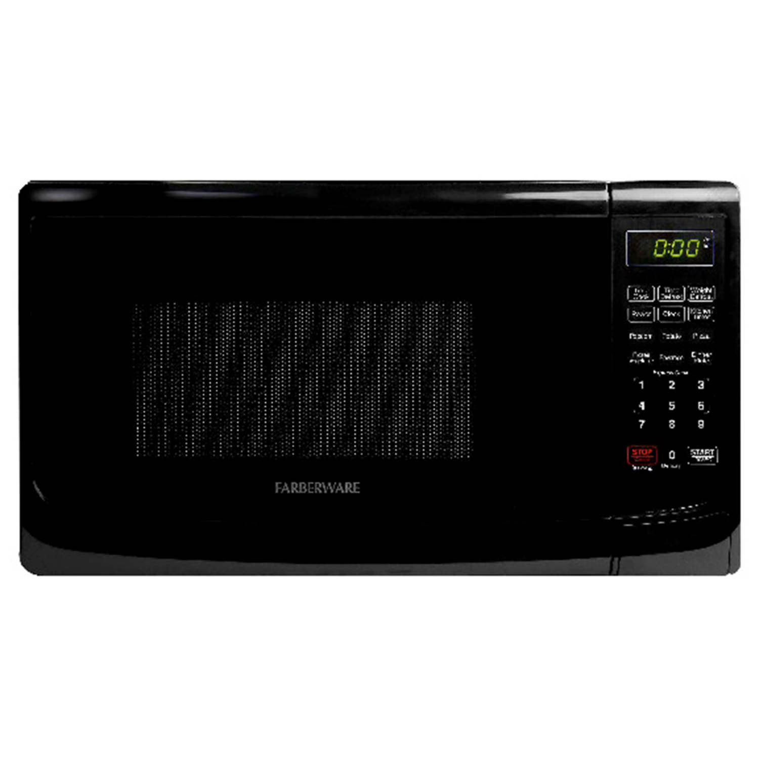 slide 1 of 2, Farberware Microwave Black, 1 ct