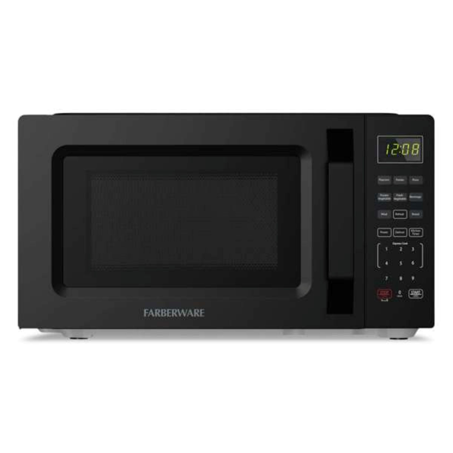 slide 1 of 6, Farberware 0.7 Cf Microwave Black, 1 ct
