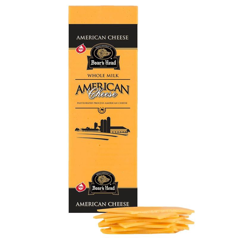 slide 1 of 3, Boar's Head American Cheese - 5lbs - price per lb, per lb