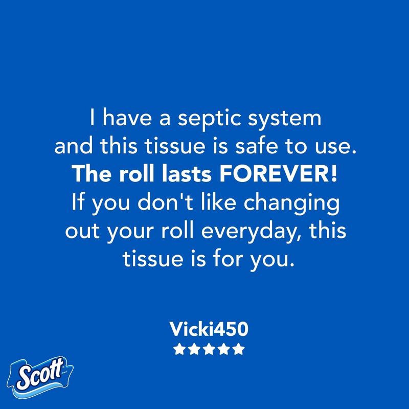 slide 6 of 9, Scott 1000 Septic-Safe 1-Ply Toilet Paper - 36 Rolls, 36 ct