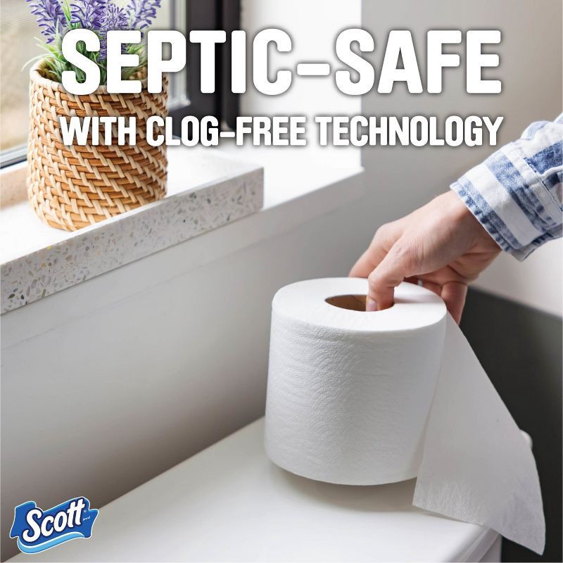 slide 6 of 9, Scott 1000 Septic-Safe 1-Ply Toilet Paper - 18 Rolls, 18 ct