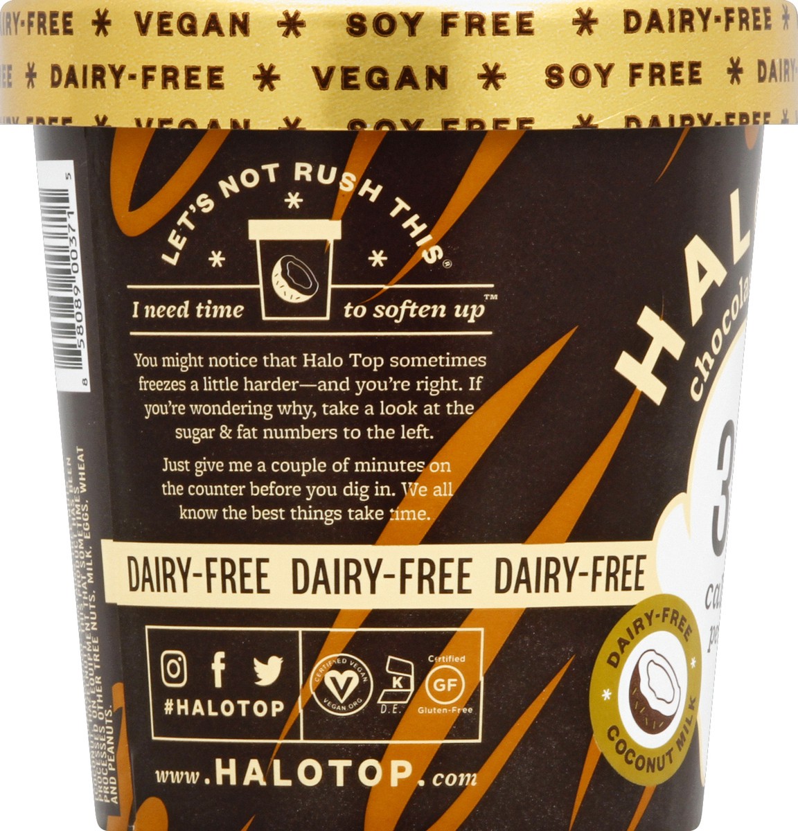 slide 7 of 8, Halo Top Frozen Dessert 1 pt, 1 pint