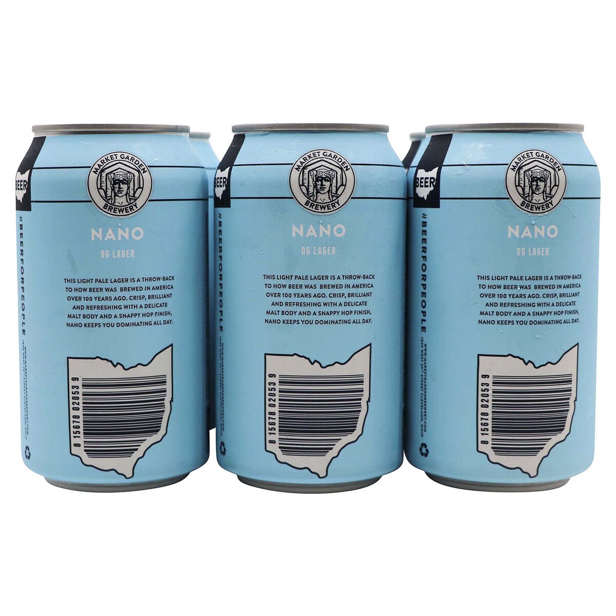 slide 2 of 2, Market Garden Nano OG Lager, 6 ct; 12 fl oz