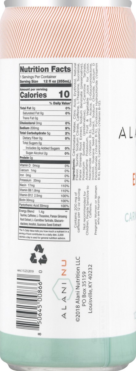 slide 7 of 13, Alani Nu Carnival Candy Grape Energy Drink 12 oz, 12 oz