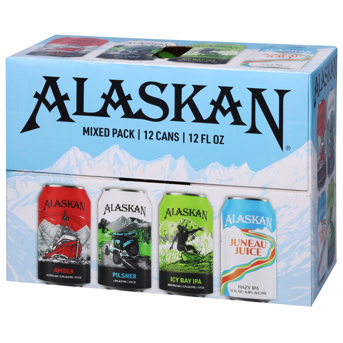 slide 3 of 9, Alaskan Beer Mixed Pack 12 - 12 fl oz Cans, 12 ct; 12 oz