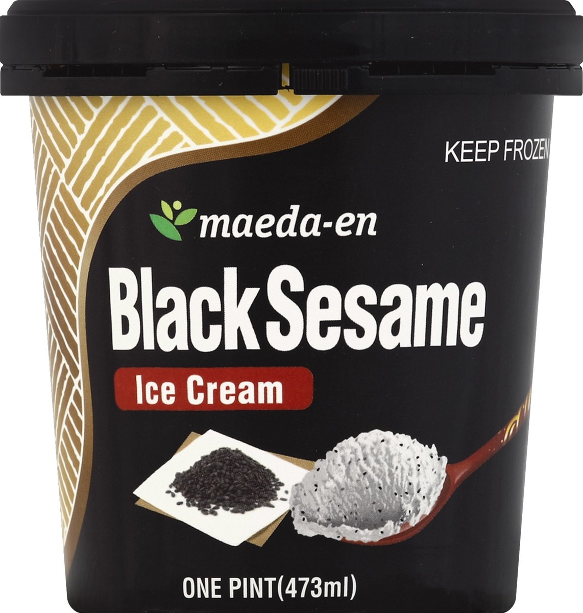 slide 3 of 3, maeda-en Ice Cream 1 pt, 1 pint