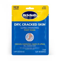 Dr. Scholl's Dry, Cracked Skin Ultra-Hydrating Foot Mask - 1 Pair