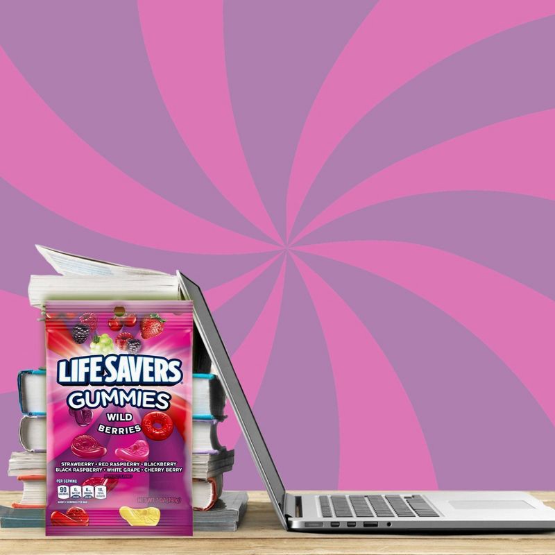 slide 4 of 8, Life Savers Gummies Wildberry Gummy Candy - 7oz, 7 oz
