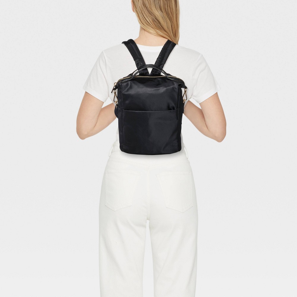 slide 2 of 4, Athleisure Mini Square Backpack - A New Day Black, 1 ct