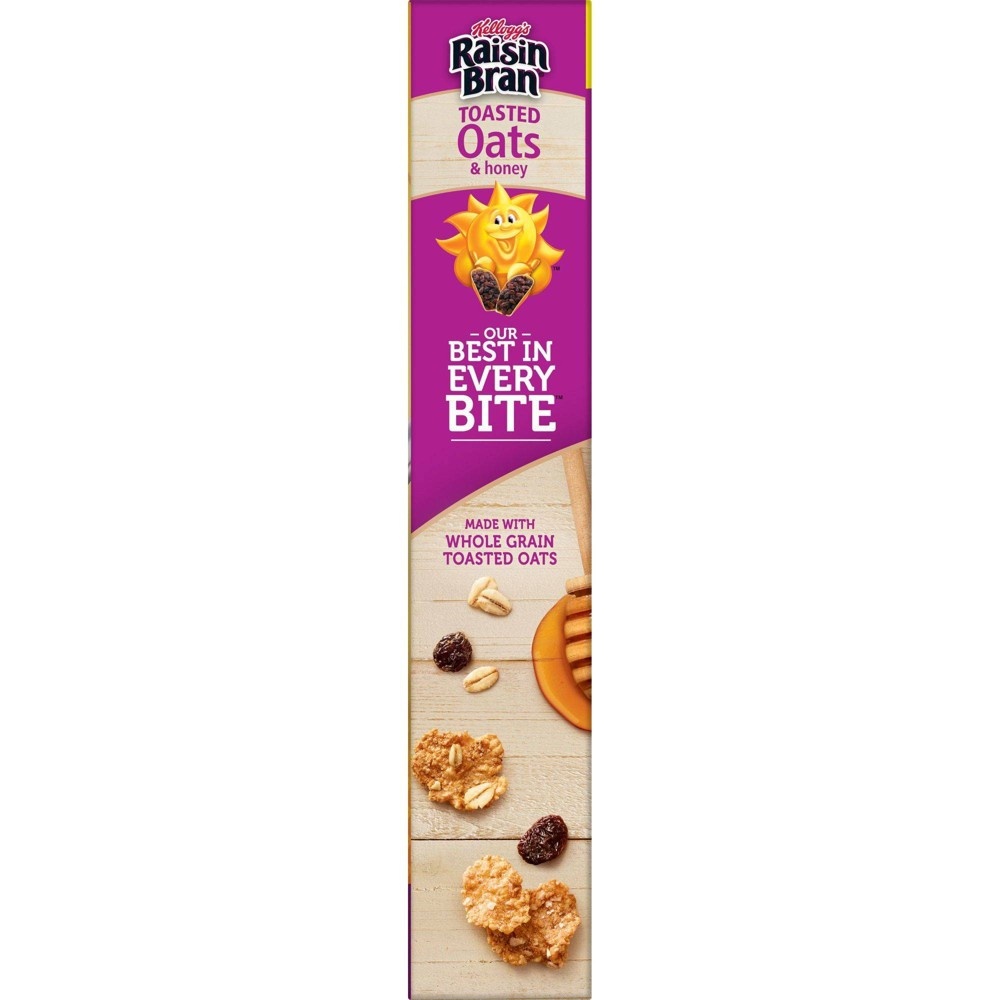 slide 8 of 8, Kellogg's Raisin Bran Raisin Bran Oats Family Size - Kellogg's, 22.1 oz