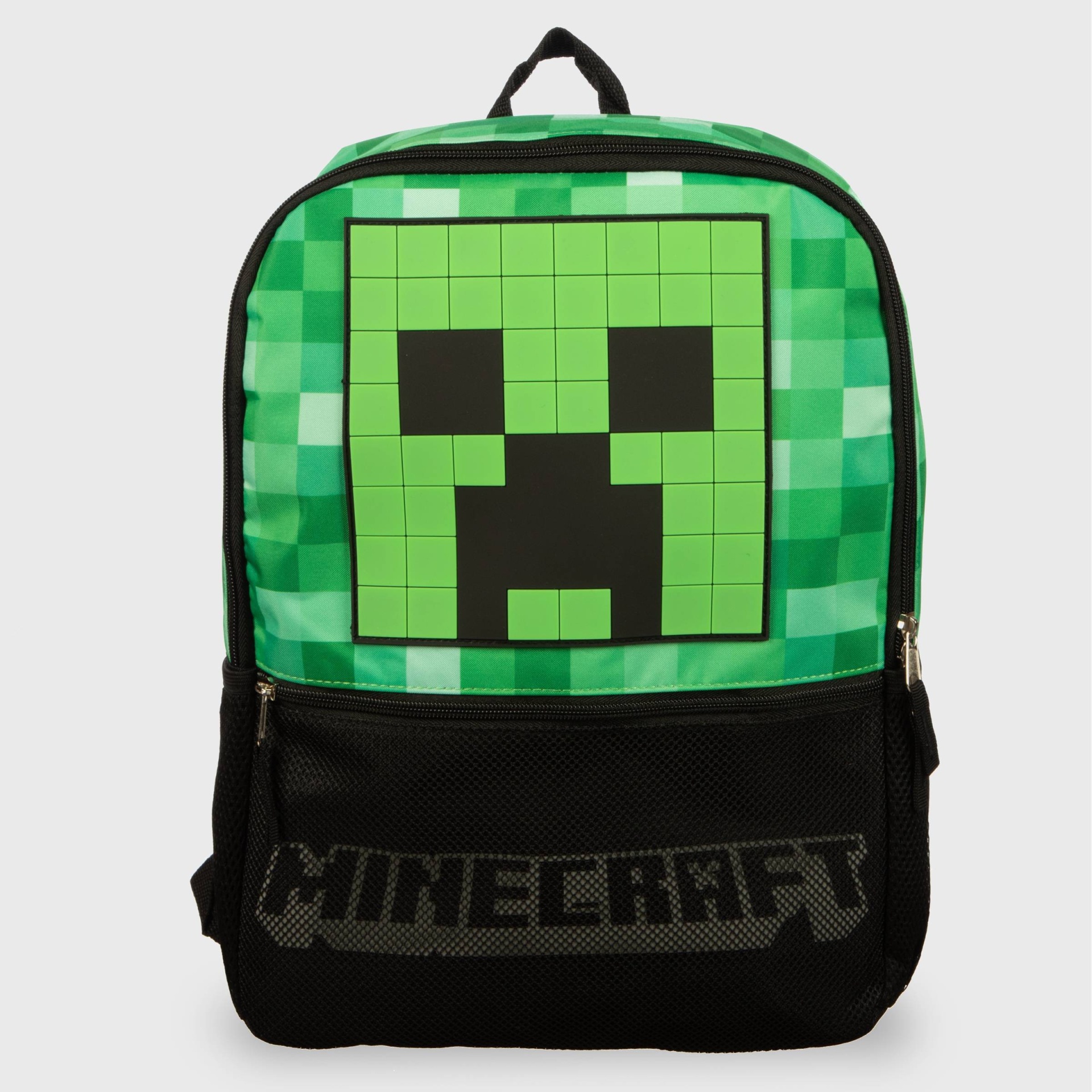 slide 1 of 5, Minecraft Kids' Backpack - Black, 1 ct