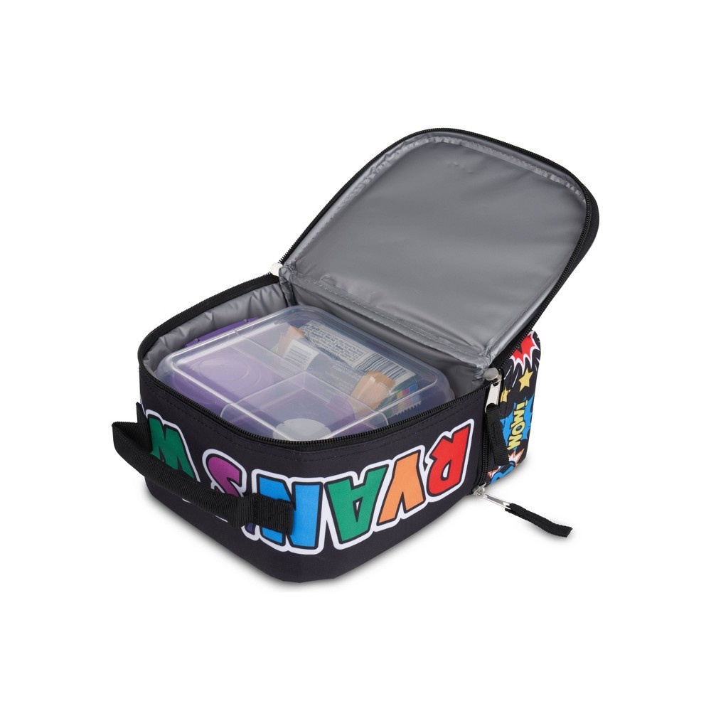 slide 3 of 4, Ryan's World Kids' Dual Compartment Lunch Bag, 1 ct