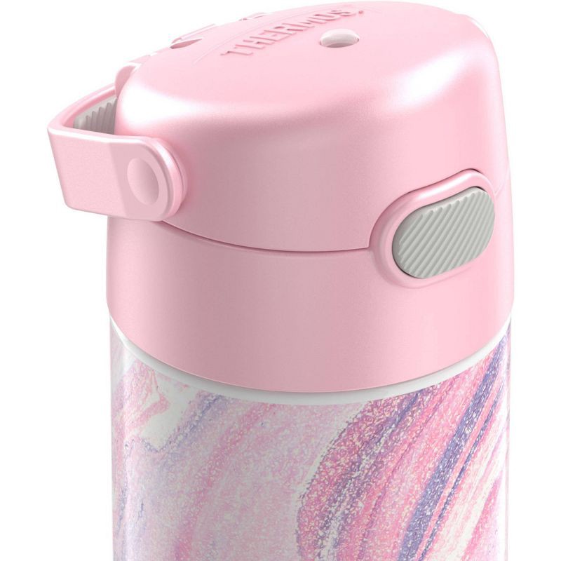 slide 8 of 9, Thermos 16oz Stainless Steel FUNtainer Water Bottle with Bail Handle - Pink Marble, 1 ct