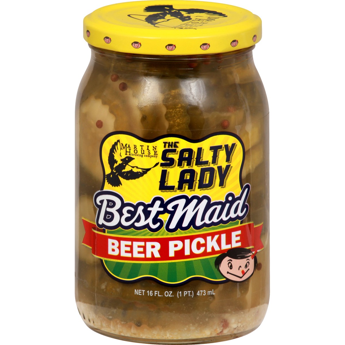 slide 1 of 8, Best Maid Beer Pickles, 16 oz