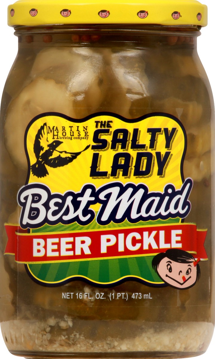 slide 6 of 8, Best Maid Beer Pickles, 16 oz