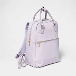 Signature 16" Commuter Backpack - Open Story™ Thistle: Fits 15" Laptop, Water-Resistant