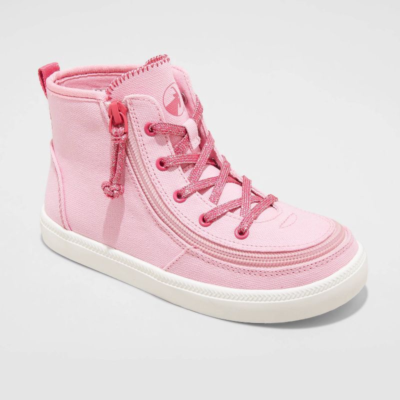 BILLY Footwear Girls' Haring Essential High Top Sneakers Pink