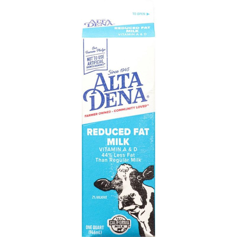 slide 1 of 8, Alta Dena 2% Milk - 1qt, 1 qt