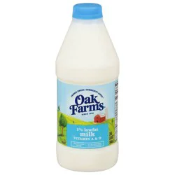 Oak Farms Dairy Oak Farms 1% Lowfat Milk - 1qt
