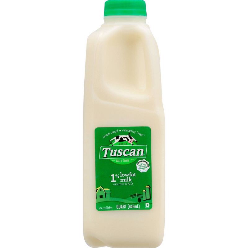 slide 1 of 7, Tuscan 1% Milk - 1qt, 1 qt