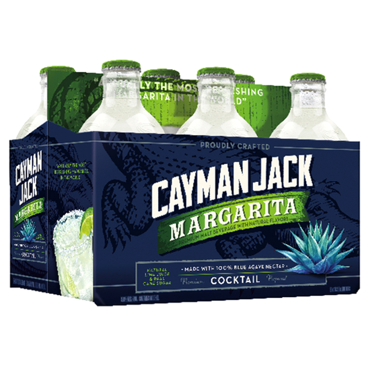 slide 1 of 1, Cayman Jack Margarita 6pk, 6 ct; 11.2 fl oz