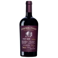Cooper & Thief Cellarmasters Cooper & Thief Brandy Barrel-Aged Pinot Noir Red Wine - 750ml Bottle