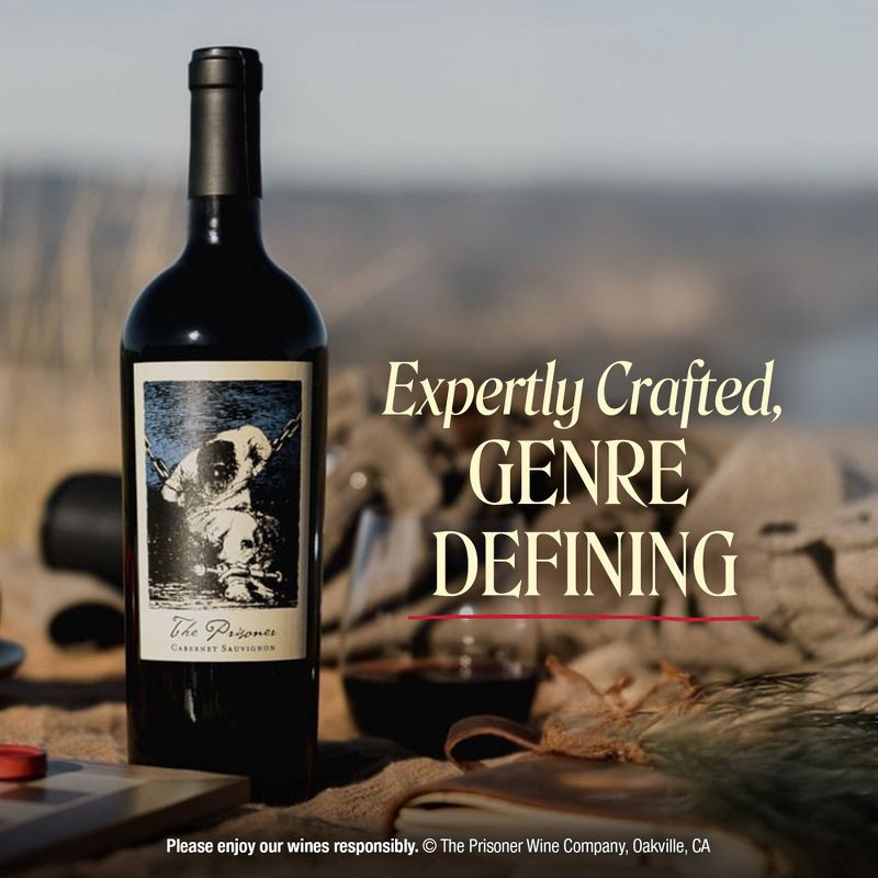 slide 3 of 9, The Prisoner Wine Company The Prisoner Napa Valley Cabernet Sauvignon Red Wine by The Prisoner - 750ml Bottle, 750 ml