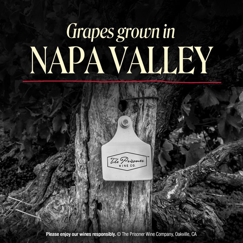 slide 5 of 9, The Prisoner Wine Company The Prisoner Napa Valley Cabernet Sauvignon Red Wine by The Prisoner - 750ml Bottle, 750 ml