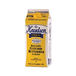 Knudsen Low Fat Cultured Buttermilk - 0.5gal