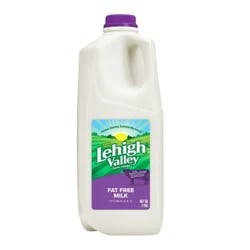 Lehigh Valley Skim Milk - 0.5gal