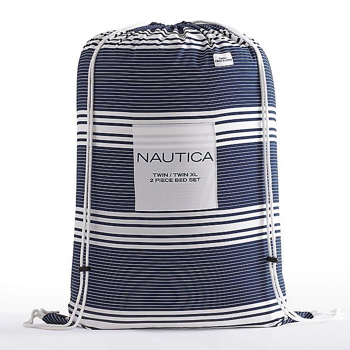 slide 5 of 5, Nautica Craver King Duvet Set - Navy, 1 ct