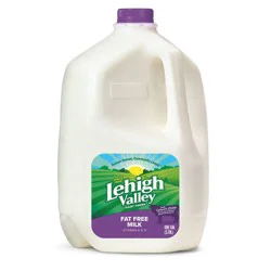 Lehigh Valley Skim Milk - 1gal
