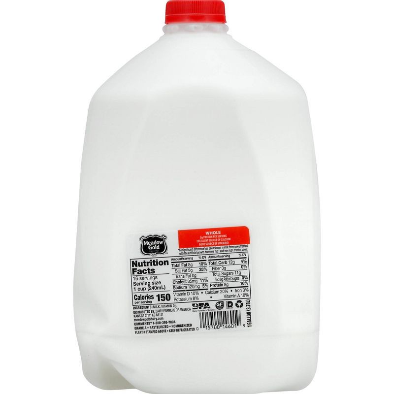 slide 2 of 9, Meadow Gold Whole Milk - 1gal, 1 gal