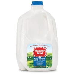 Meadow Gold 2% Milk - 1gal