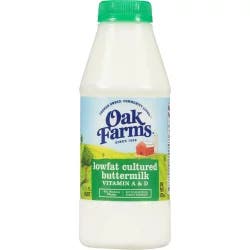 Oak Farms Dairy Oak Farms Lowfat Cultured Buttermilk - 1pt