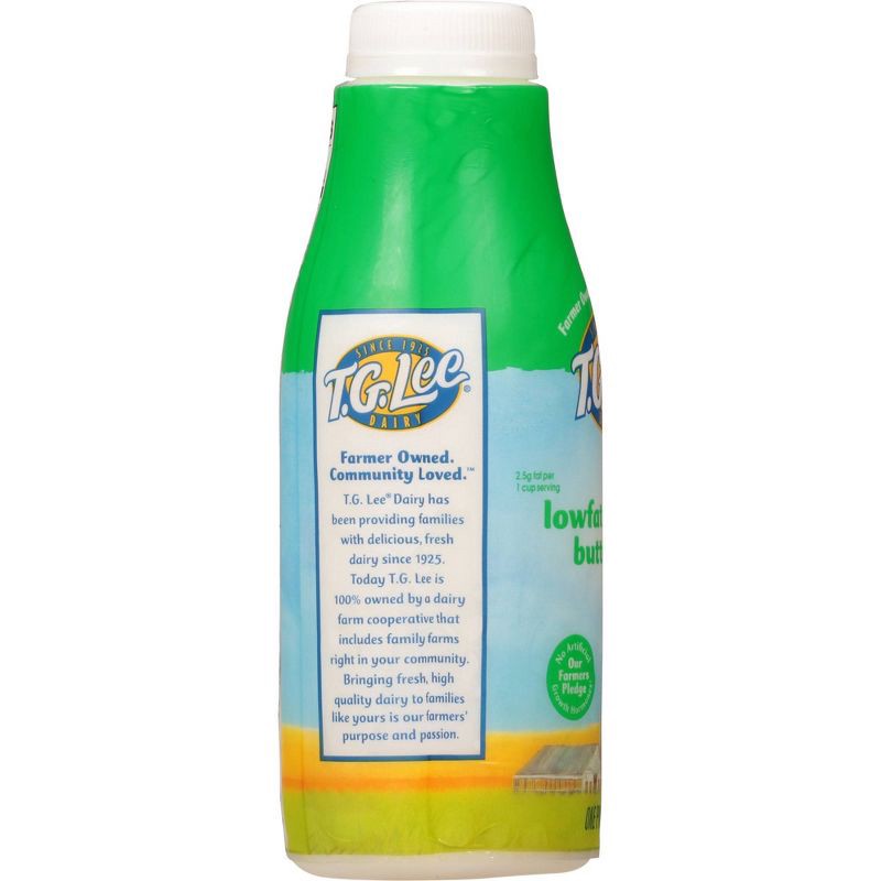 slide 5 of 5, T.G. Lee Lowfat Buttermilk - 1pt, 1 pint